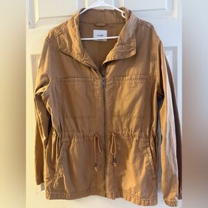 Old Navy Women's Utility Jacket in Camel